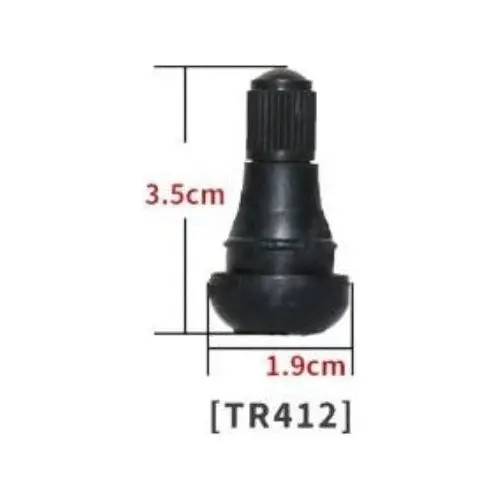 Tr412 Schrader / Presta Valve Stem (Short) 10-Pk 1