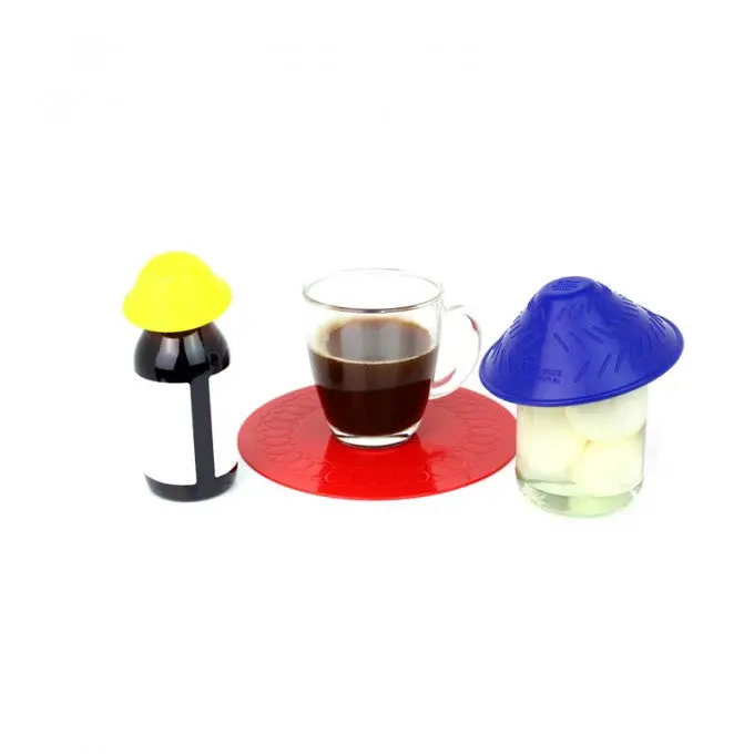 Tenura Kitchen Pack : Round Mat, Jar Opener And Bottle Opener 1