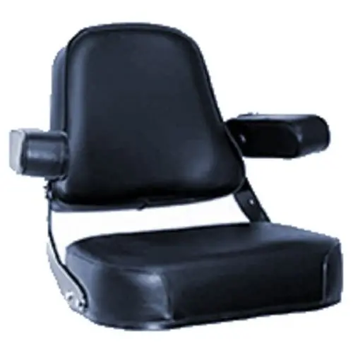 Tractor Seat Assembly W/ Flip Up Arm Rests For Case 1