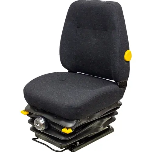 Tractor Wheel Loader Excavator Seat W/ Suspension 1