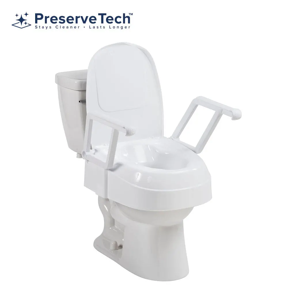 Preservetech™ Universal Raised Toilet Seat 1