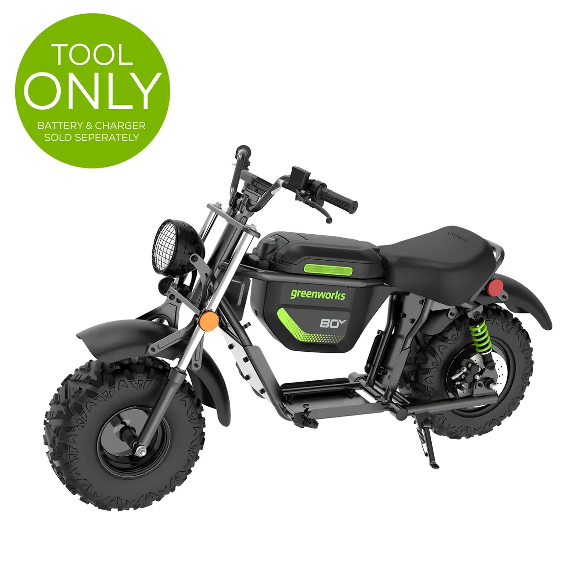 80V Stealth Series Electric Mini-Bike (Tool Only) 1