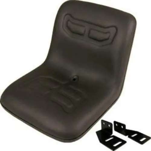 16" Narrow Compact Tractor Seat W/ Brackets 2