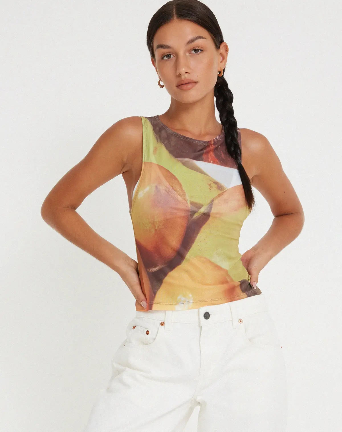 Vrista Top In Fruit Photoprint 1