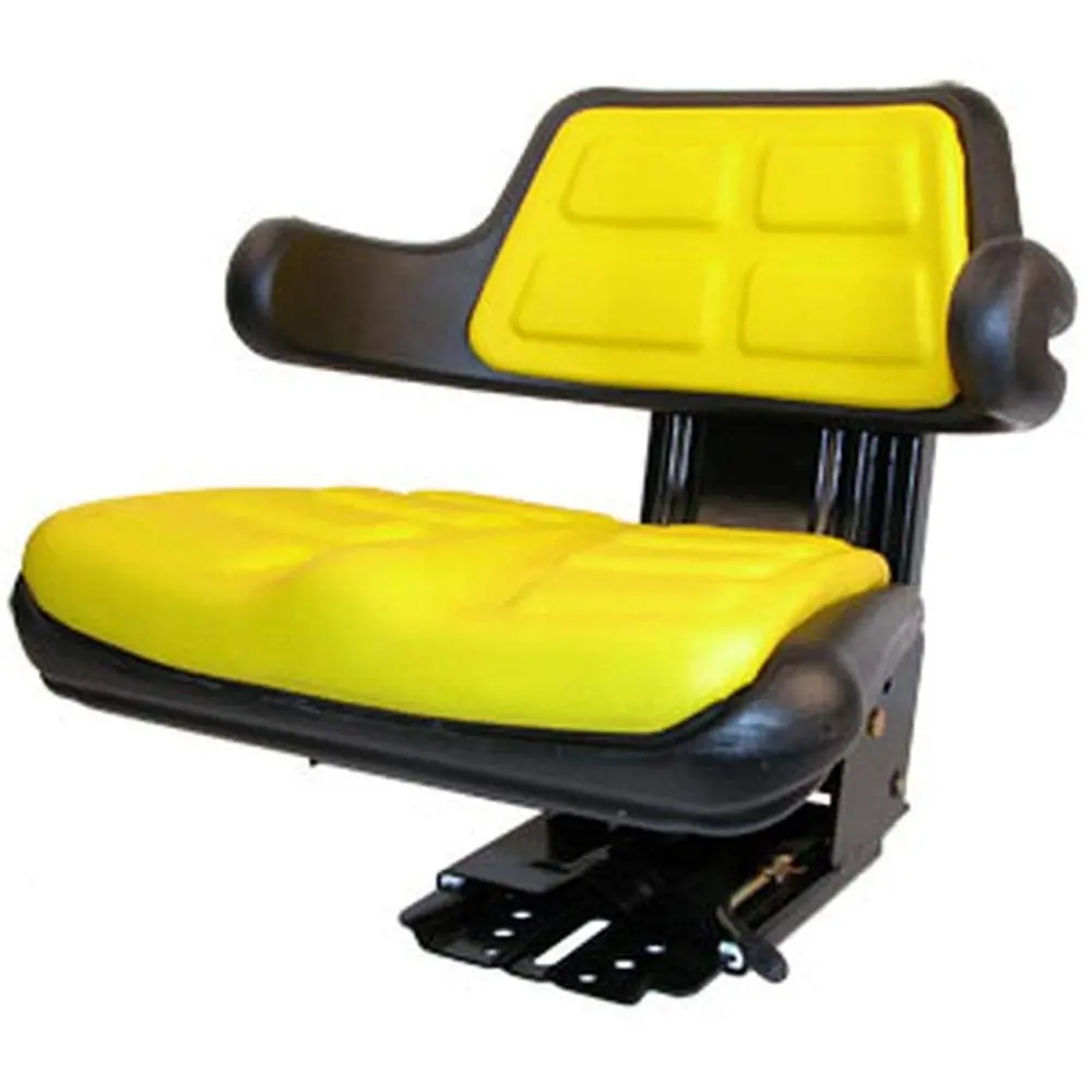 Farm Tractor Seat W/ Suspension & Armrests 3