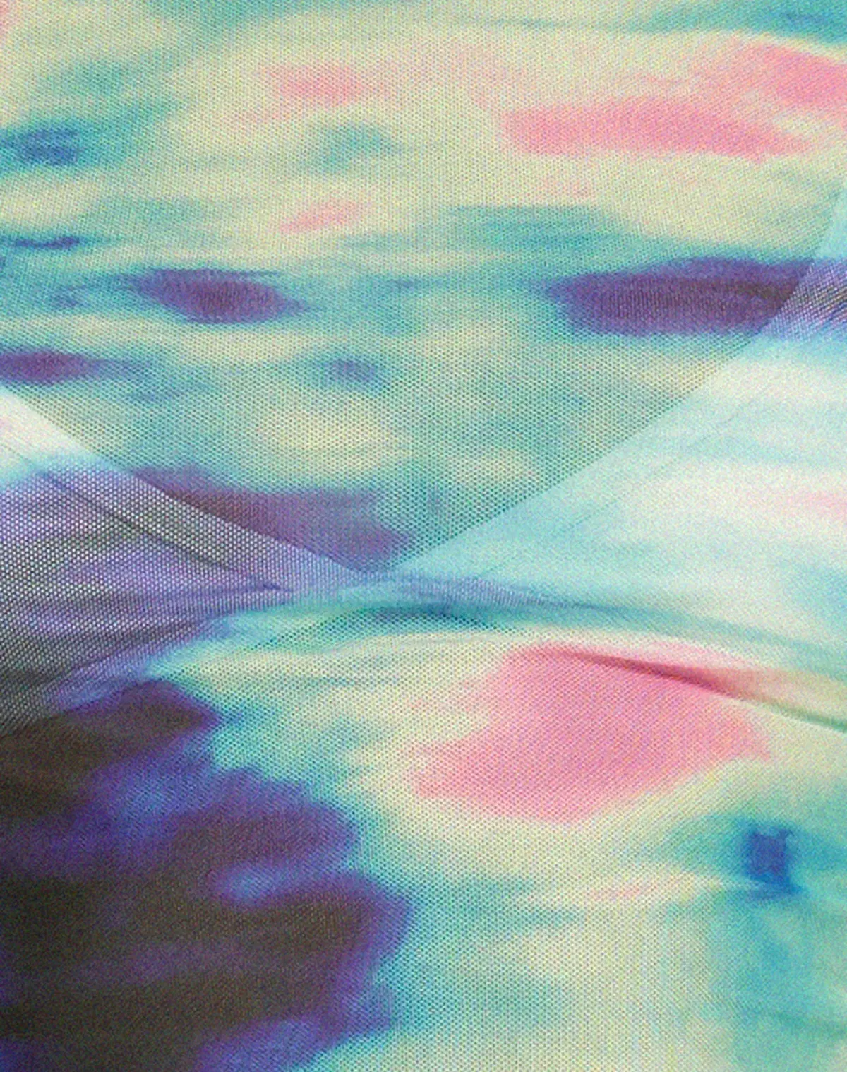 Wityra Crop Top In Multi Blur Orb Navy 6