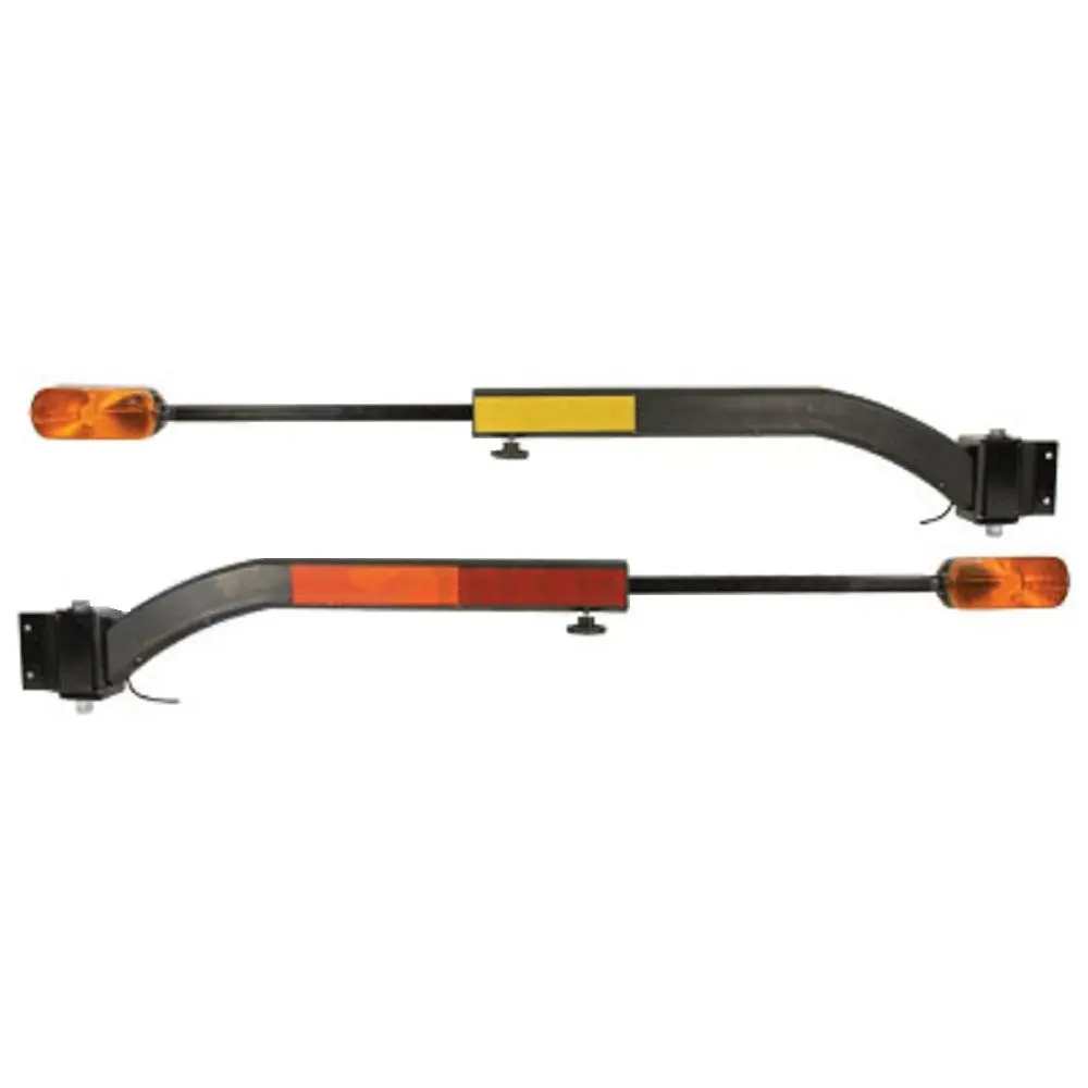 Fender Mount Tractor Extremity Led Road Safety Warning Light Kit 2