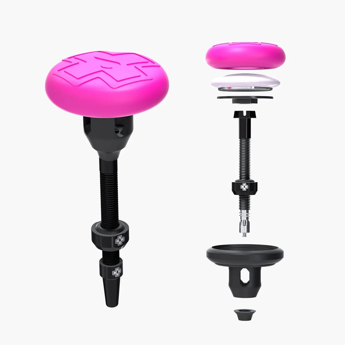 Stealth Tubeless Tag Holder & 44Mm Valve Kit 1