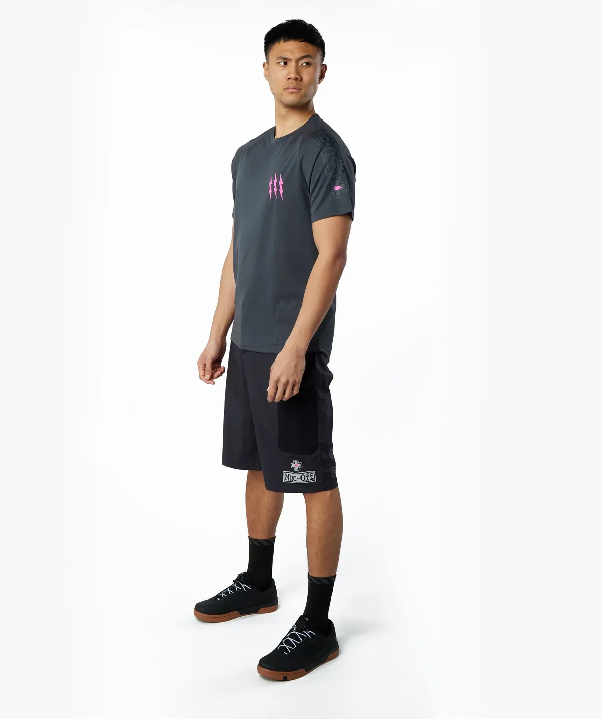 Short Sleeve Riders Jersey - Grey 3
