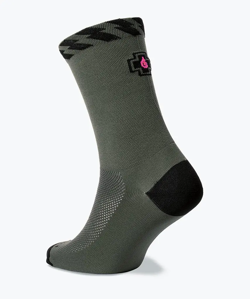 Technical Riders Socks - Green 3