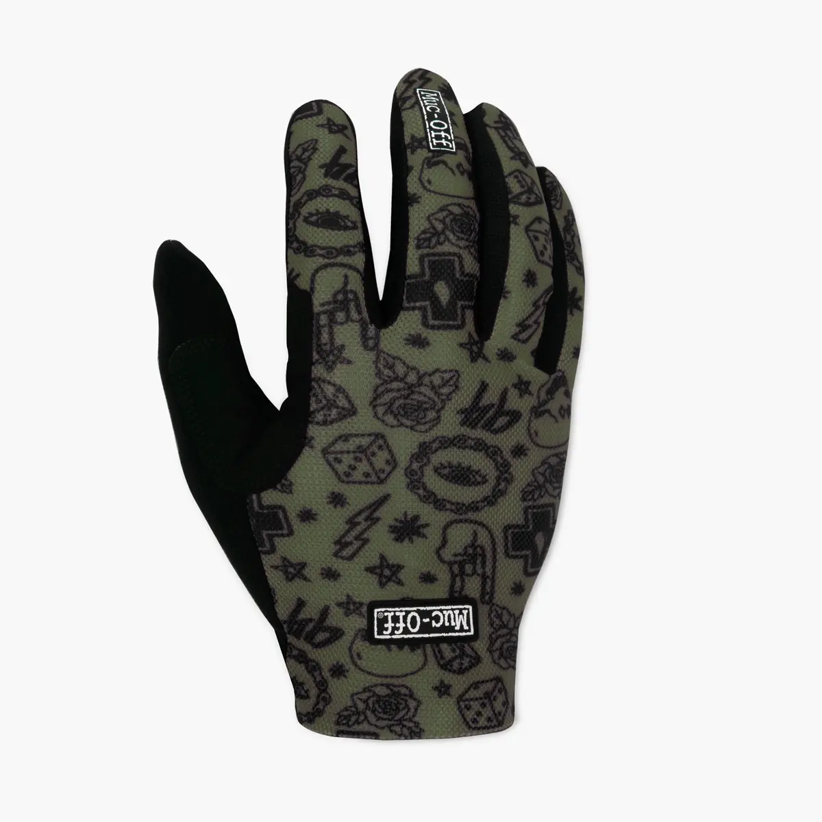 Summer Lightweight Mesh Mtb Gloves - Green 1