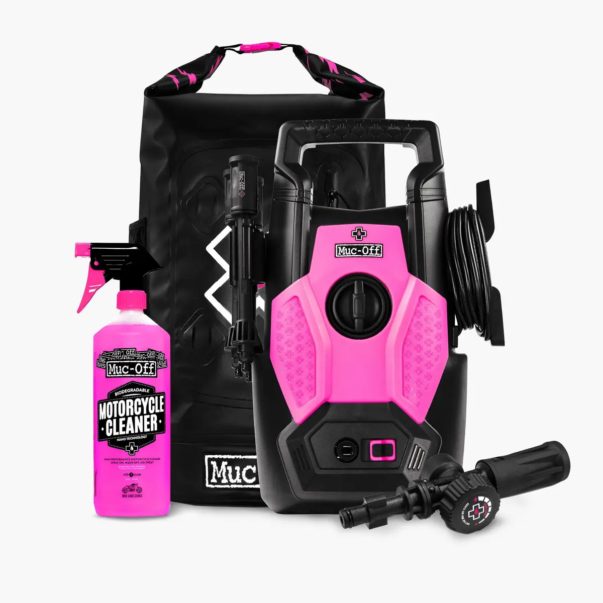 Motorcycle Pressure Washer + 1L Nano Tech Cleaner 1