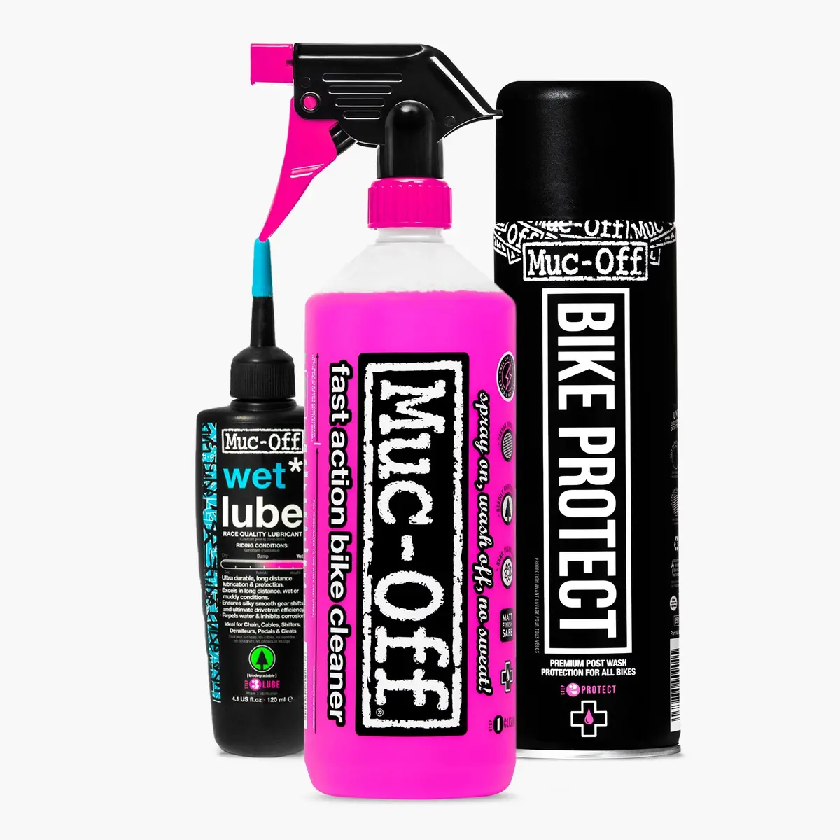 Clean, Protect, Wet Lube Bundle 1