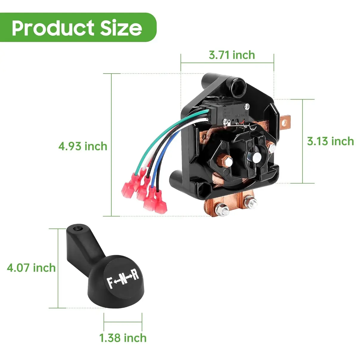 Heavy Duty Golf Cart Forward Reverse Switch For Club Car Ds With Micro Switch - 10L0l 2