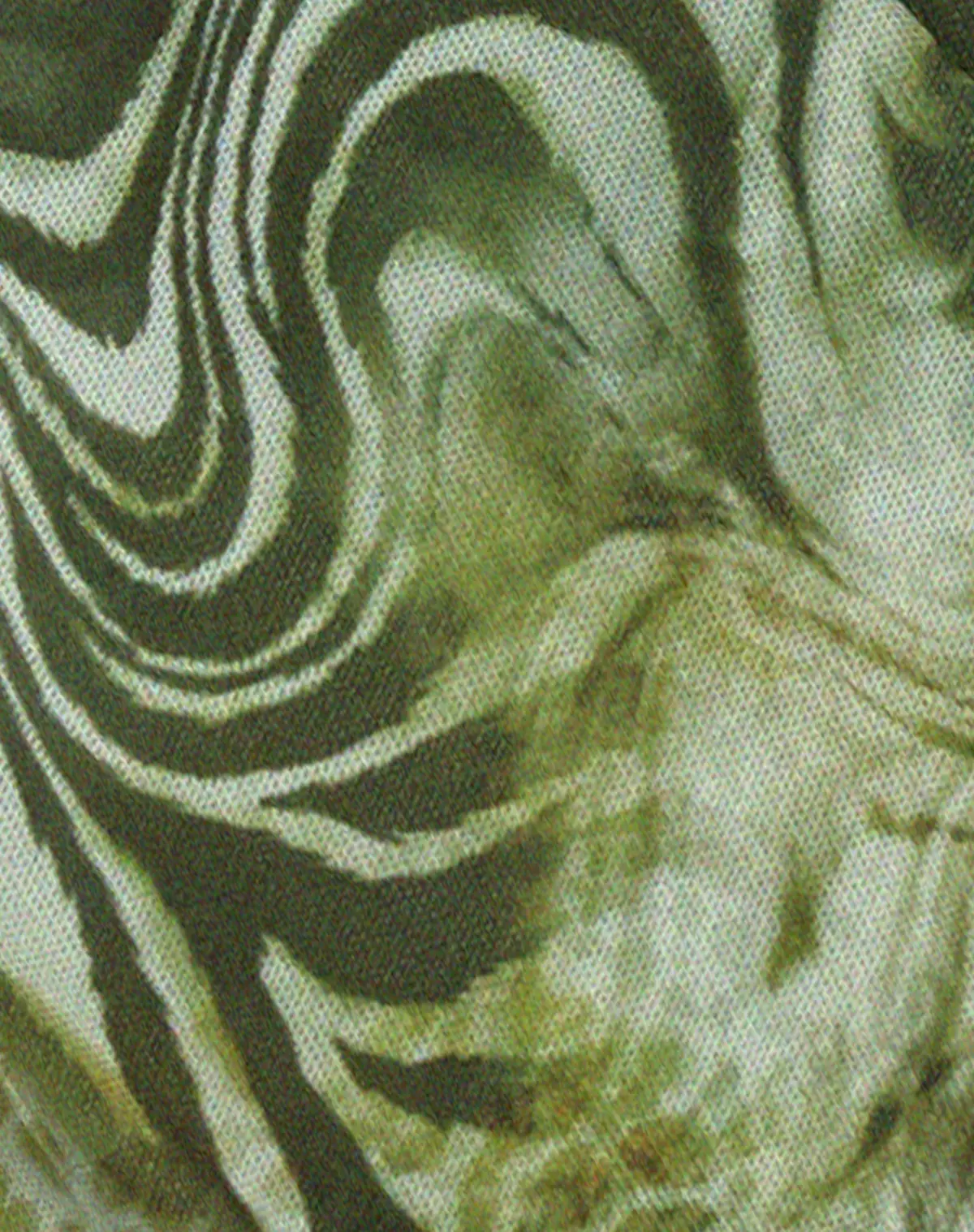 Yubila Mini Dress In Mesh Cheetah Green 7