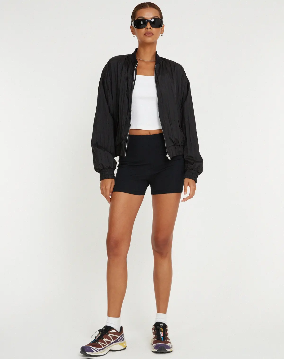 Yuu Shell Jacket In Black 2