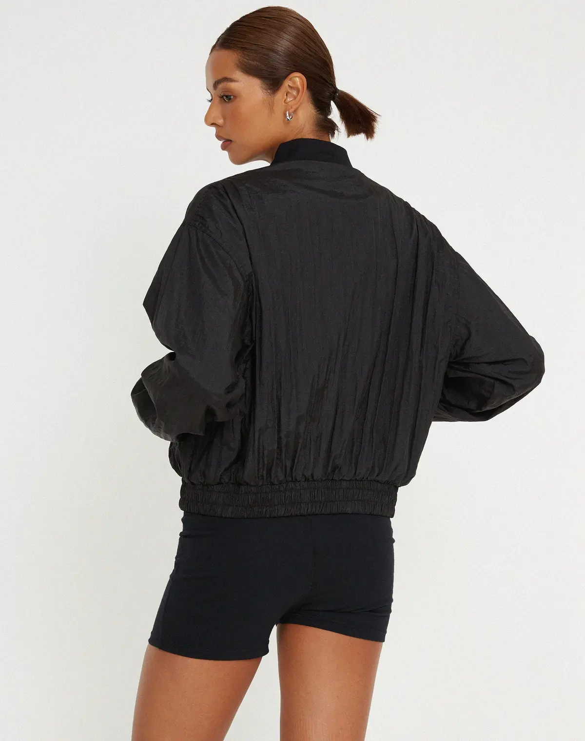 Yuu Shell Jacket In Black 3