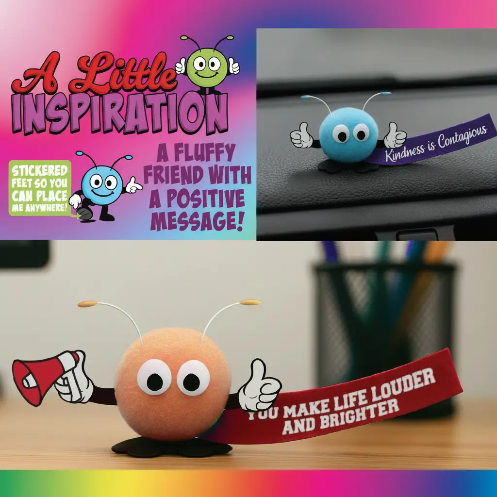 Emotional Support Little Inspiration Pals - 18 Pieces Per Retail Ready Display 26484 2