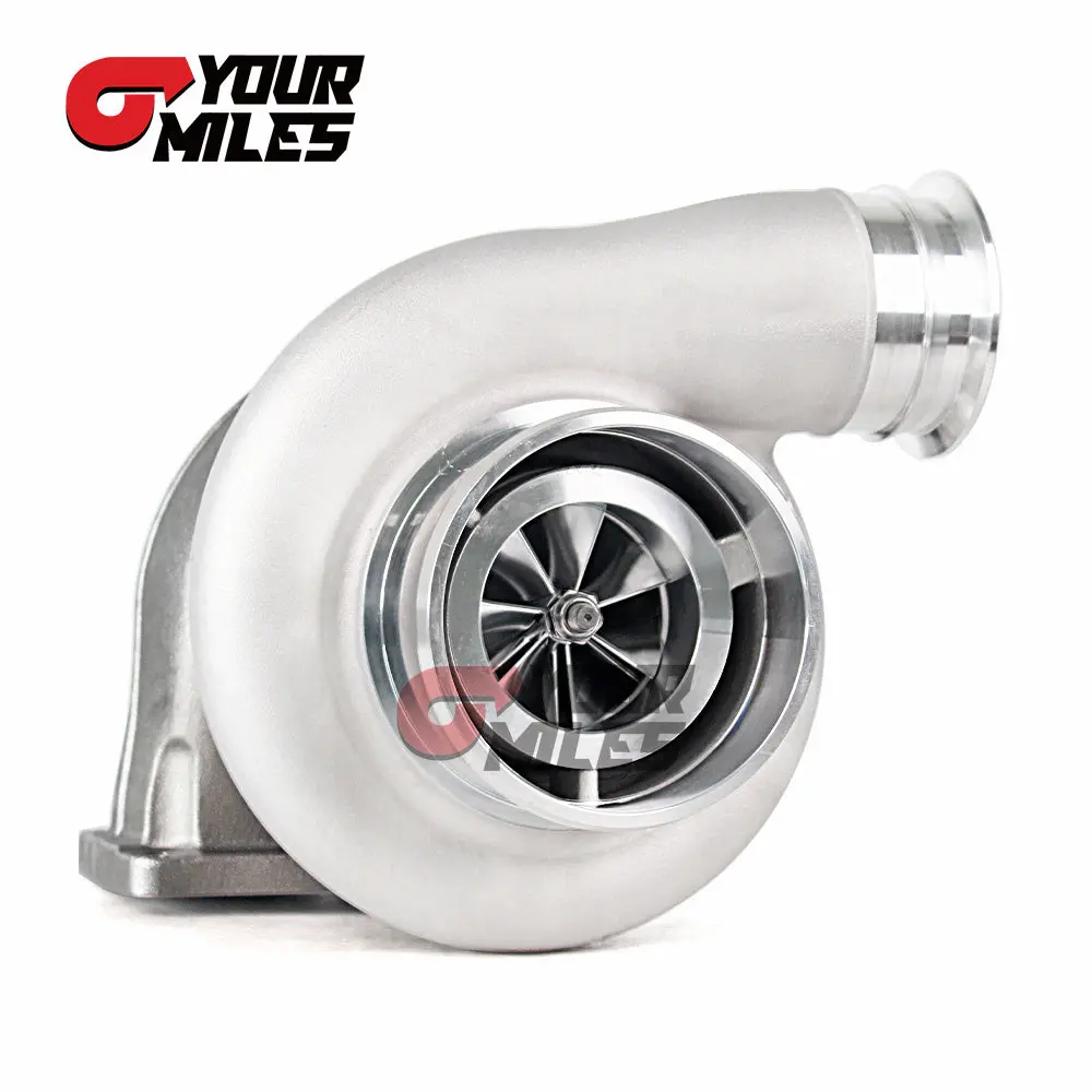 Yourmiles S480 80Mm Billet Compressor Wheel T6 Twin Scroll 1.32 A/R Turbo Charger S&V Cover 1