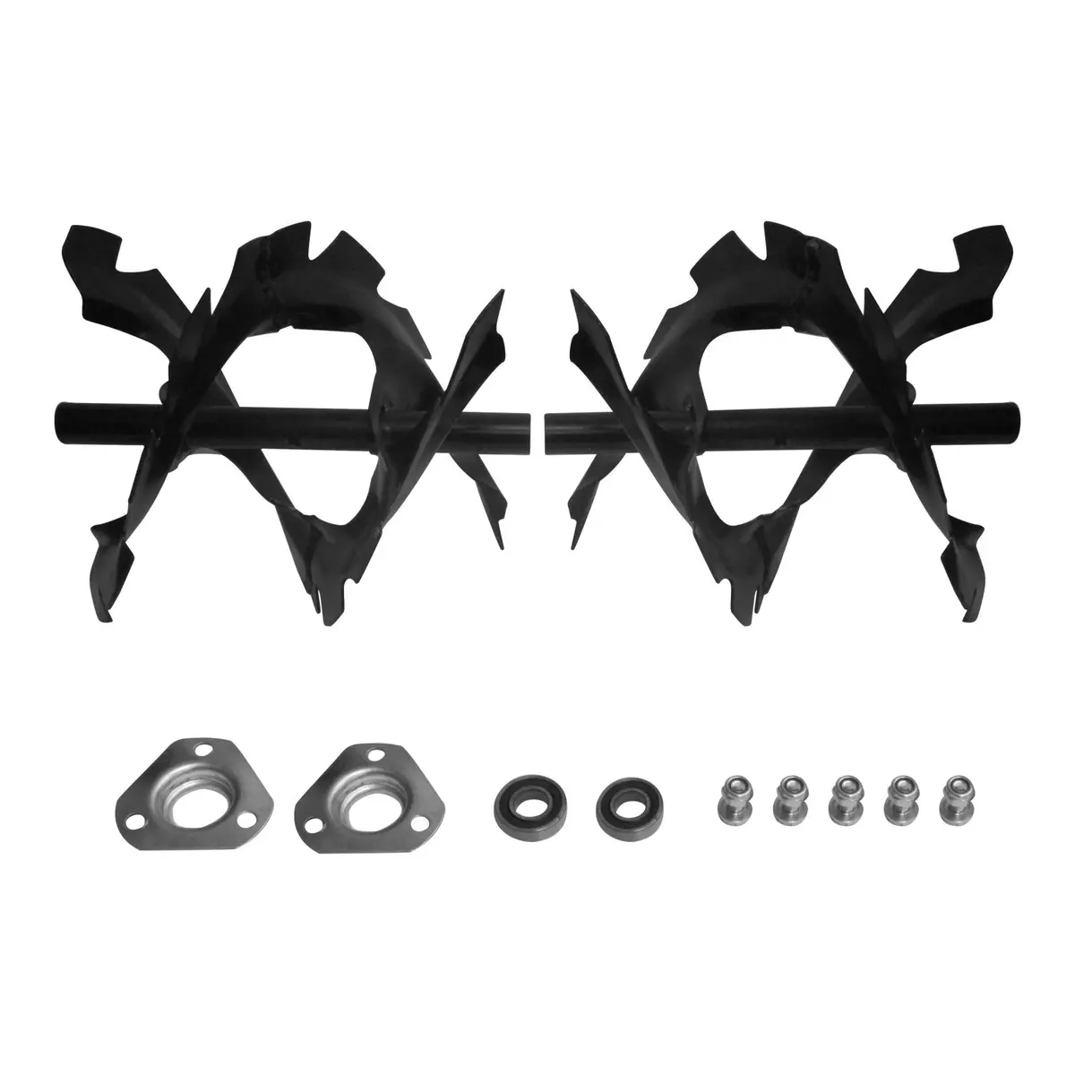 Snow Joe Ion24sb-Augerbld Dual-Stage Snow Blower Replacement Auger Blades For Ion24sb & Ion8024 1