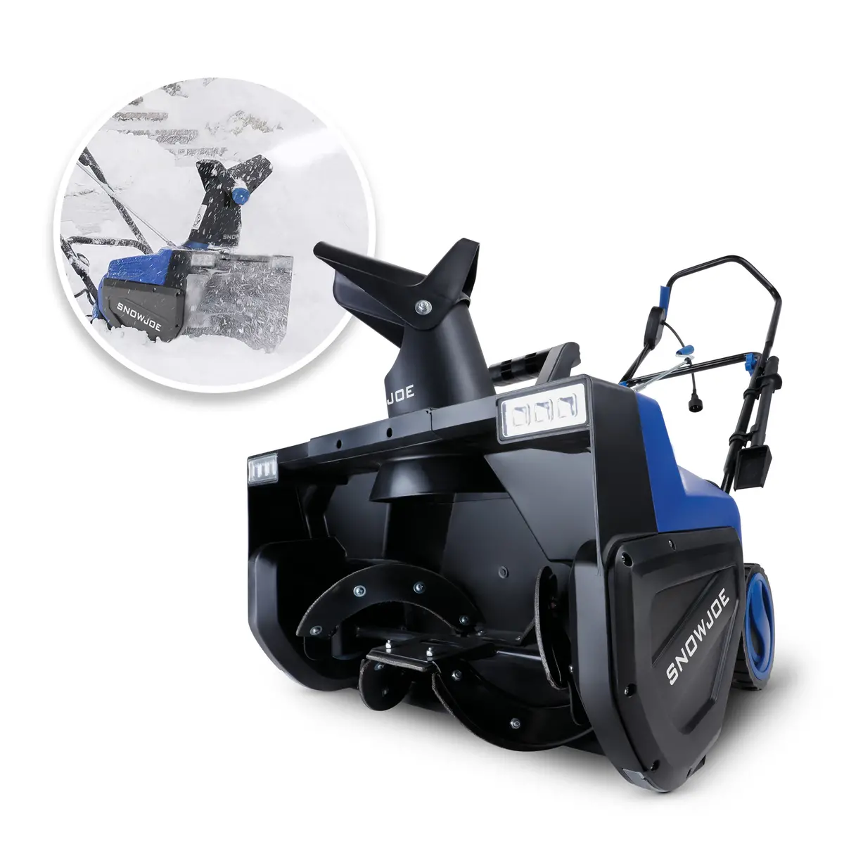 Snow Joe Sj627e Electric Walk-Behind Snow Blower W/ Dual Led Lights | 22-Inch | 15-Amp 1