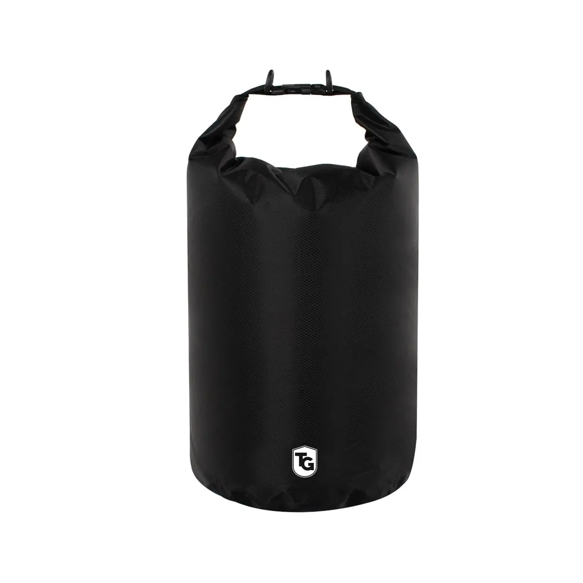 Trailgear Tg-801-10Bk Heavy-Duty Dry Bag | Roll-Top Closure Design | Lightweight W/ Shoulder Strap | 10 L (Black) 1