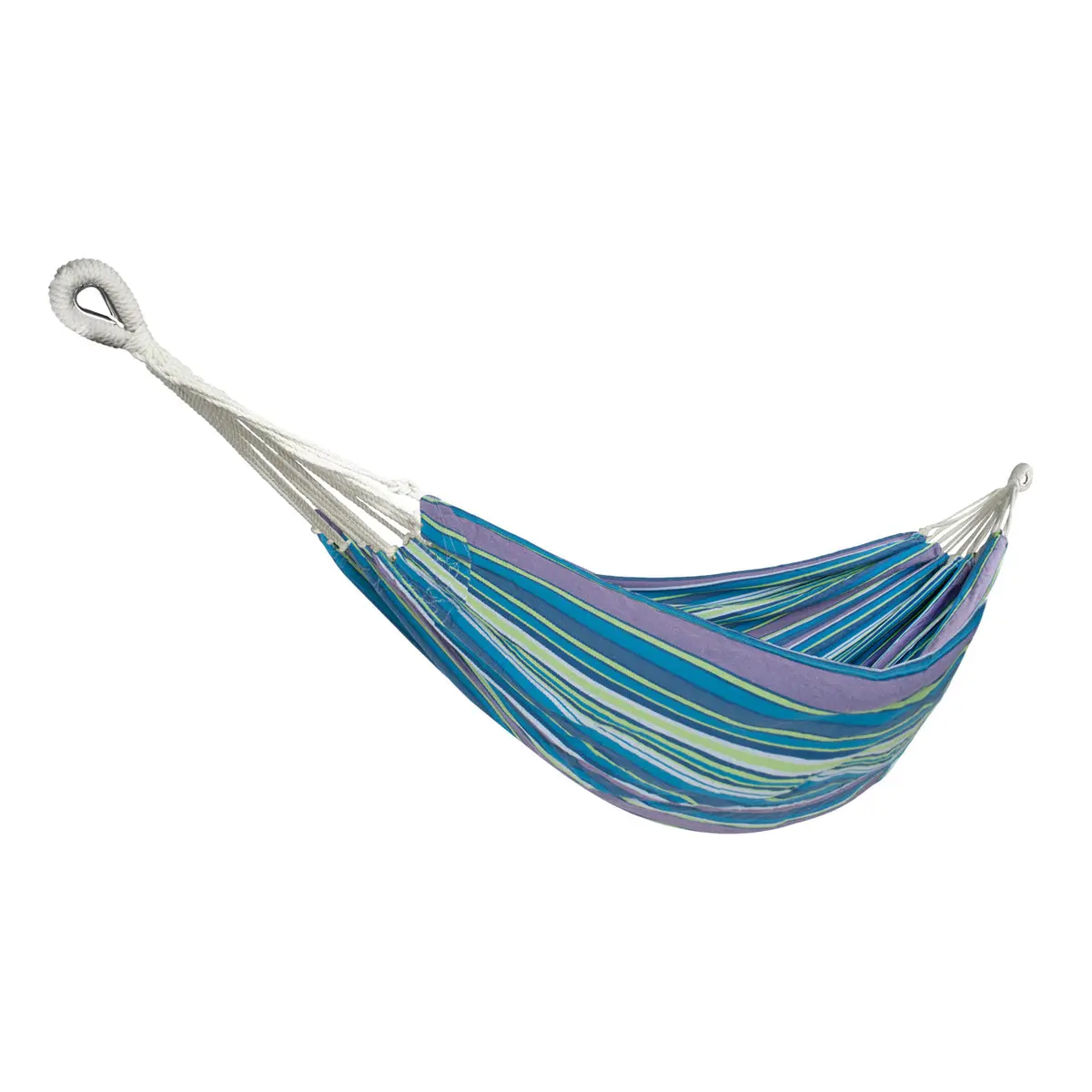 Bliss Hammocks Bh-401-Mb Double Hammock In A Bag W/ Rope Loops & Hanging Hardware | 60-In. Wide | 265 Lb. Capacity (Malibu) 1