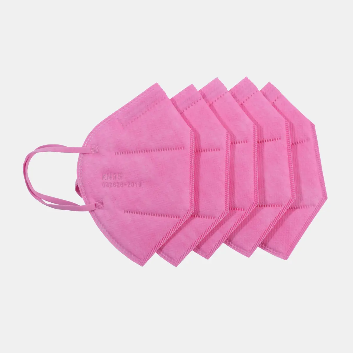 Supplyaid Rrs-Kn95-5Pk-Pnk Kn95 Protective Face Mask | Gb2626 Standard | 5-Pack (Pink) 2
