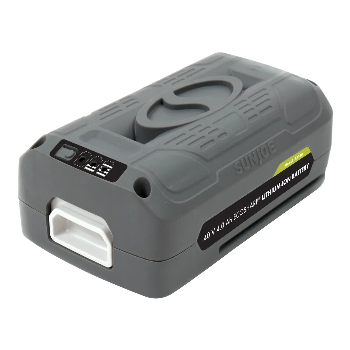 Snow Joe + Sun Joe Certified Authentic Ionmax Ibat40 Ecosharp® Lithium-Ion Battery | 40 Volt | 4.0 Ah 1