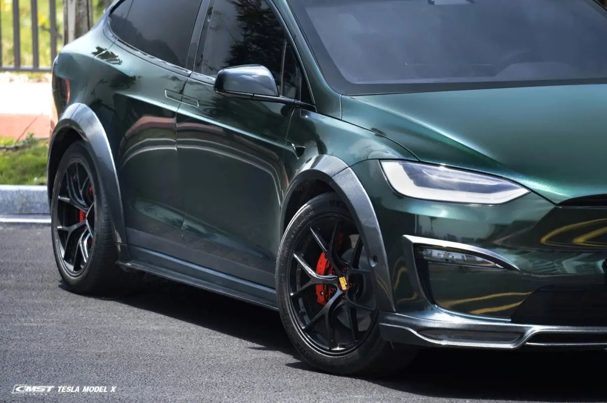 Cmst Widebody Wheel Arches For Tesla Model X 2022-On 1