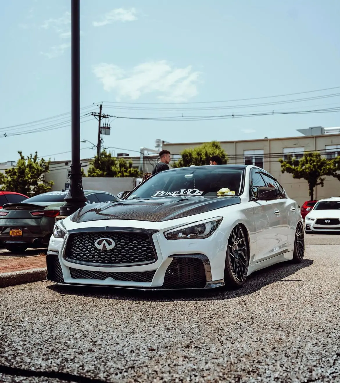 Cmst Full Body Kit For Infiniti Q50 To Project Black S Concept 2014-2022 1