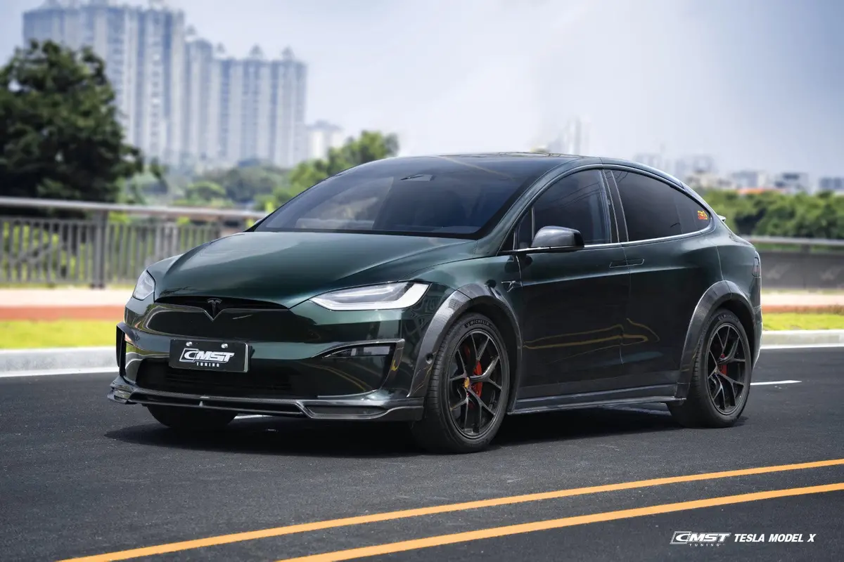 Cmst Carbon Fiber Full Body Kit For Tesla Model X 2022-On 1