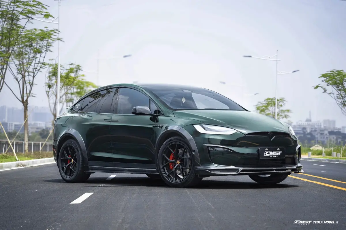 Cmst Carbon Fiber Full Body Kit For Tesla Model X 2022-On 2