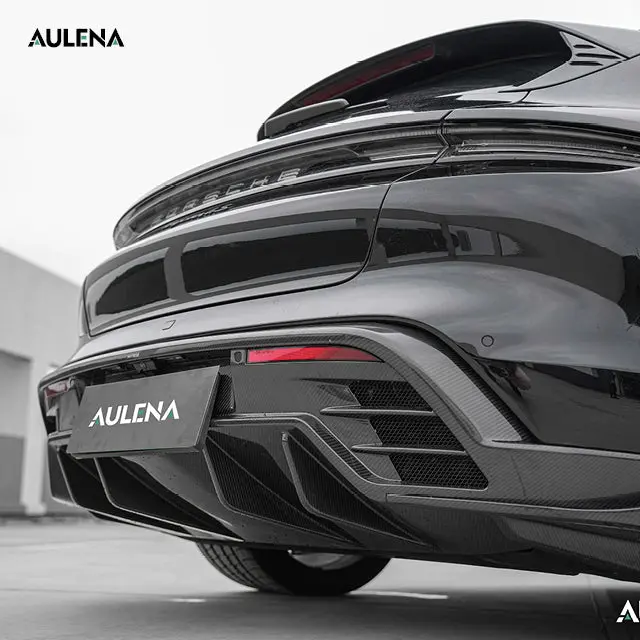 Porsche Taycan Aulena Rear Diffuser 1