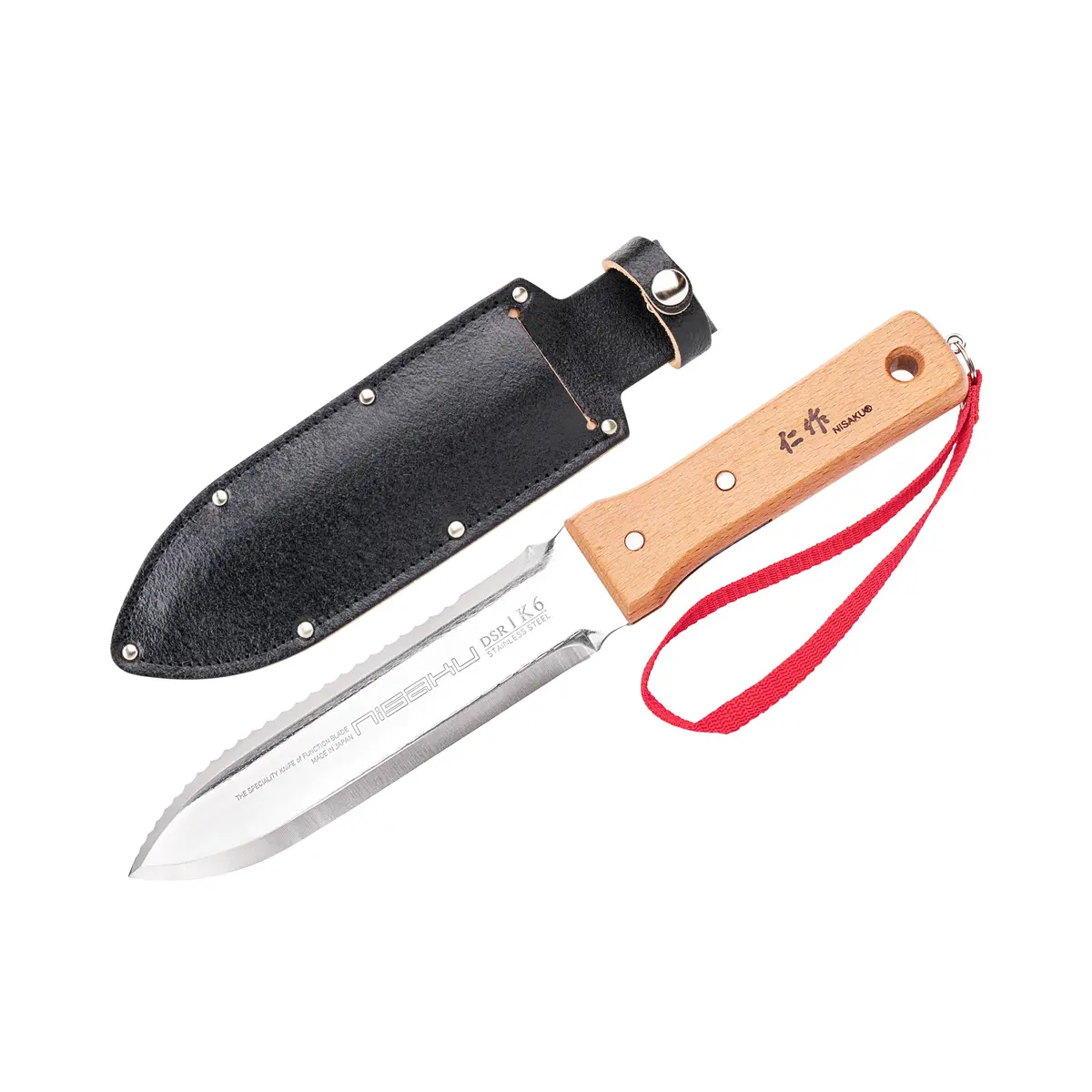 Nisaku Njp651 Sansaibori Special Model Hori Hori Stainless Steel Weeding Knife, 7.25-Inch Blade Limited Edition Dsr-1K6 2