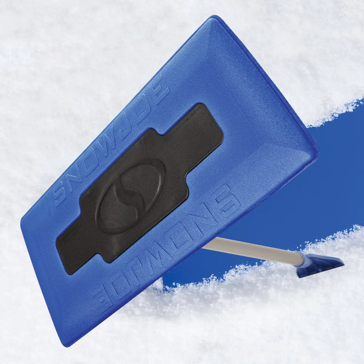 Snow Joe Sjblzd The Original 2-In-1 Telescoping Snow Broom + Ice Scraper | 18-Inch No-Scratch Foam Head, Closed Cell Foam For No Water Absorption 2