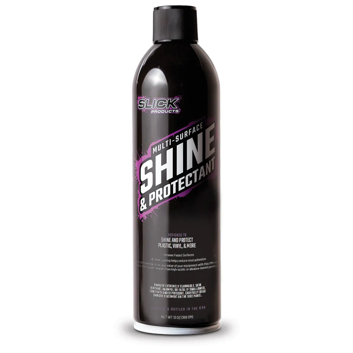 Slick Products Sp4001 Shine & Protectant Spray Coating | High-Gloss Luster | Renews Faded Surfaces | For Plastic, Vinyl, Fiberglass, And More | Single Bottle 1