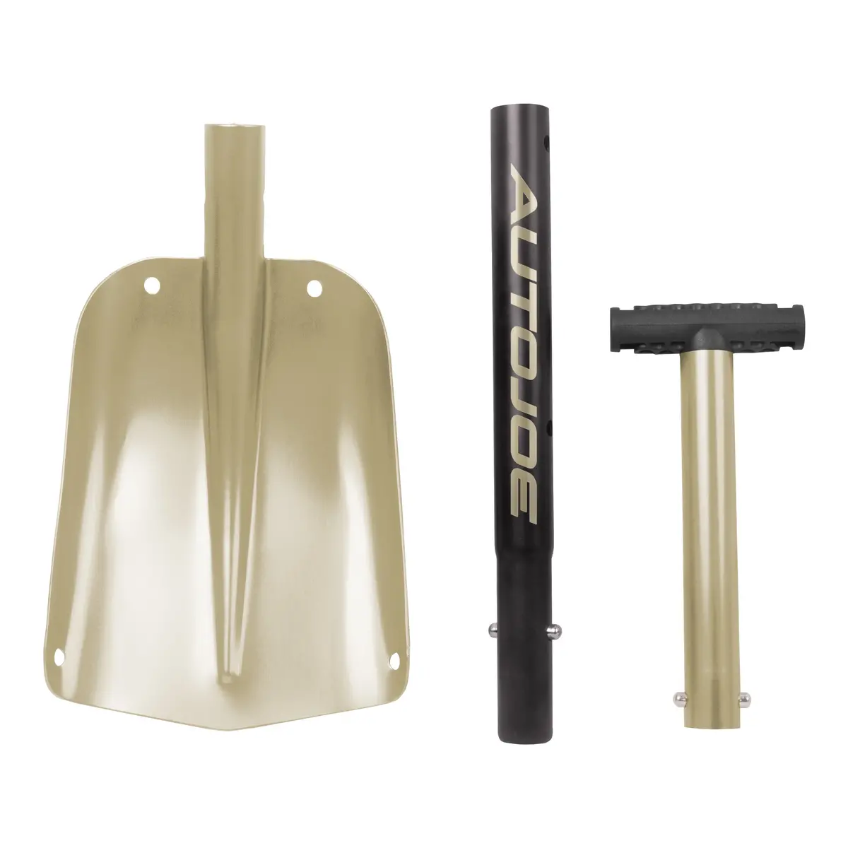 Auto Joe Atj401m-Gld Compact Utility Shovel | 32-Inch | Aluminum | 3-Piece Smart Lock (Gold) 2