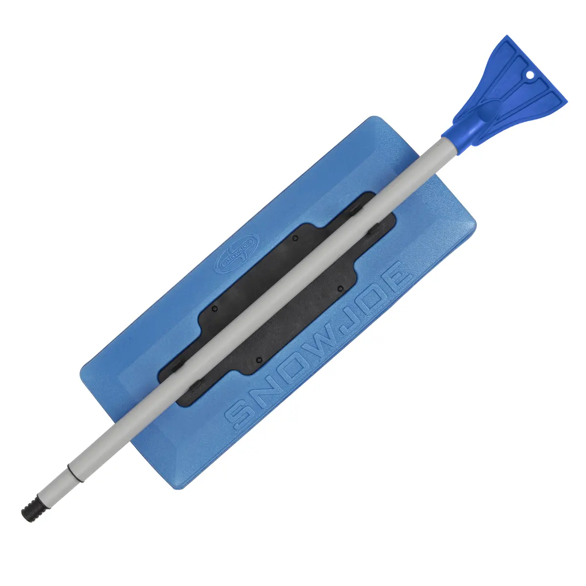 Snow Joe Sjblzd-Az 2-In-1 Snow Broom With 18-Inch Foam Head + Large Ice Scraper, Blue 2