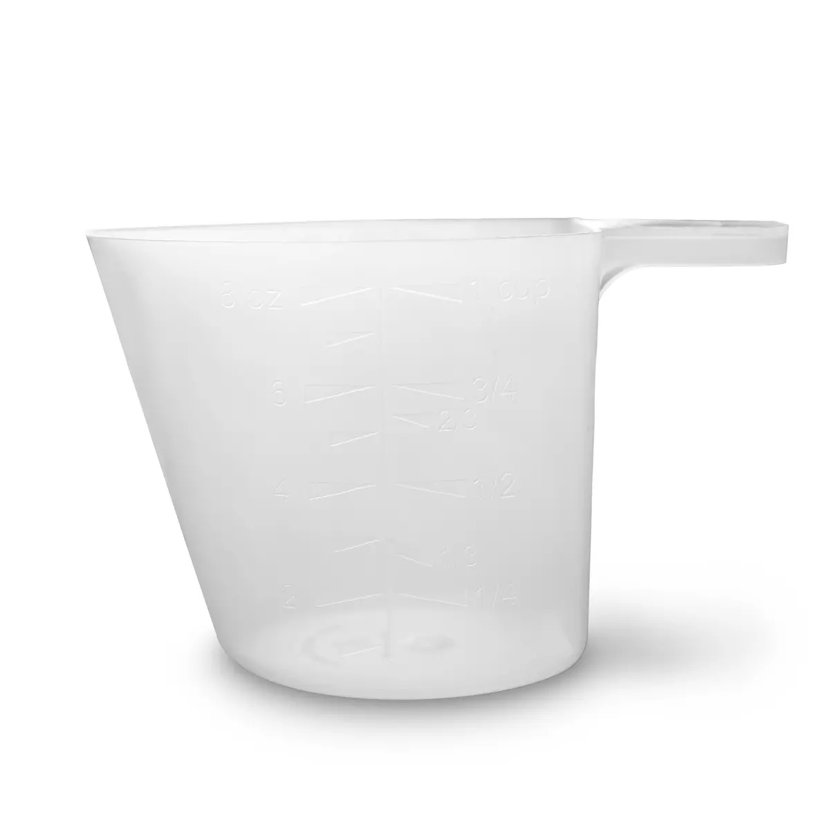 Snow Joe Melt-Scoop Ice Melt Plastic Scooper W/ Measurement Markings | 8Oz 2
