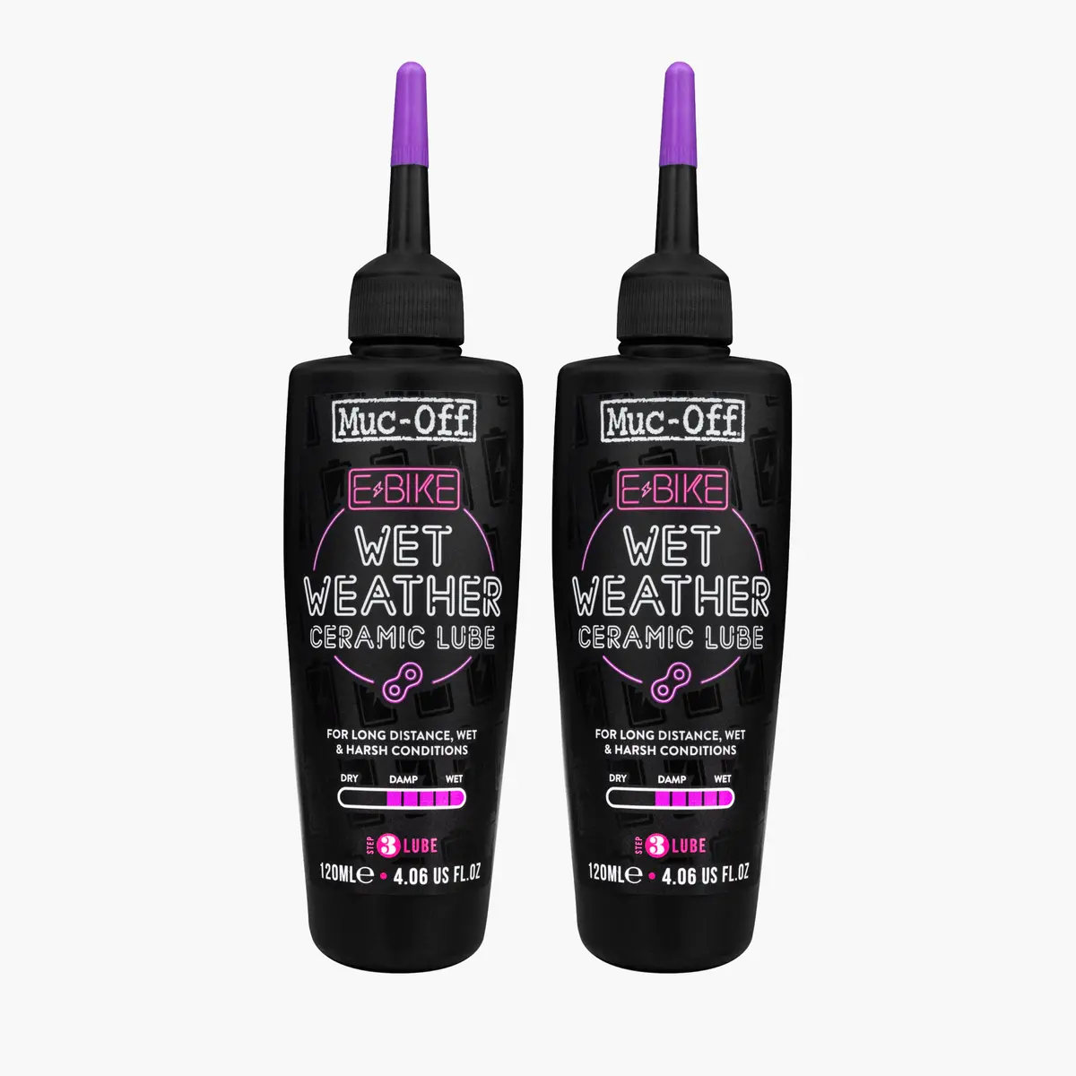 2 X Ebike Wet Weather Chain Lube 120Ml 1