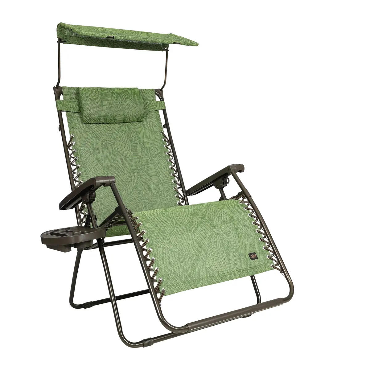Bliss Hammocks Gfc-467Wgb Gravity Free Chair W/ Canopy , Drink Tray, & Pillow | 30-In. Wide Xl | Weather & Rust Resistant | 360 Lb. Capacity 2