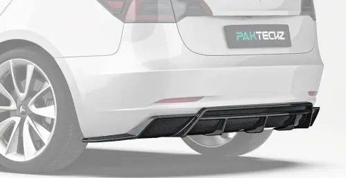 Paktechz Tesla Model 3 Carbon Fiber Body Kit 3