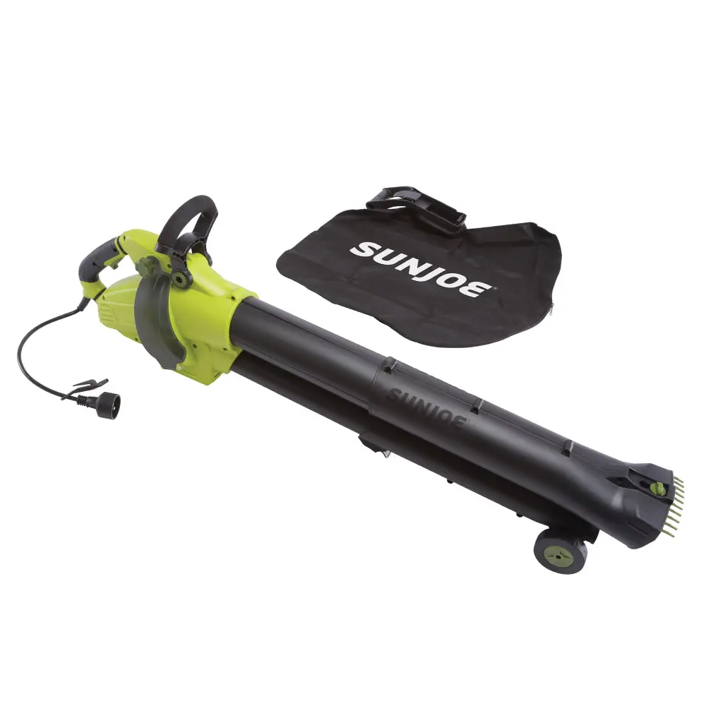 Sun Joe Sbj702e 3-In-1 Outdoor Variable Speed Electric Blower | 180 Mph | 12 Amp | Vacuum | Mulcher | Telescoping Frame | Leaf Grabbing Teeth 2