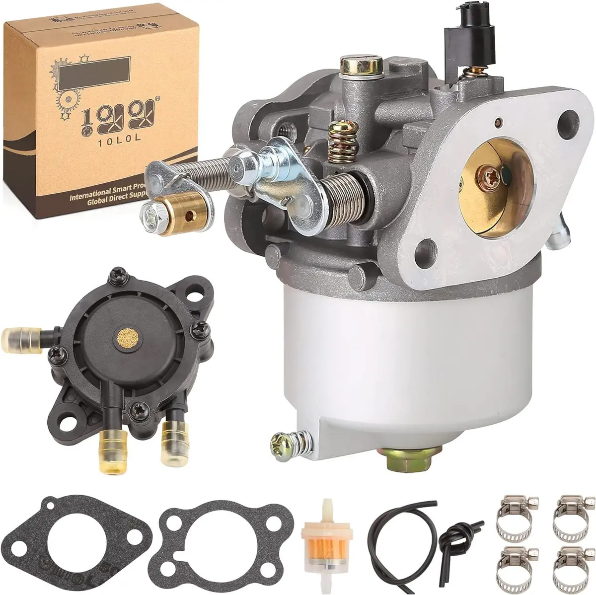 Golf Cart Carburetor Fuel Pump Kit For Ezgo Txt 1991-Up 4-Cycle Mode - 10L0l 1