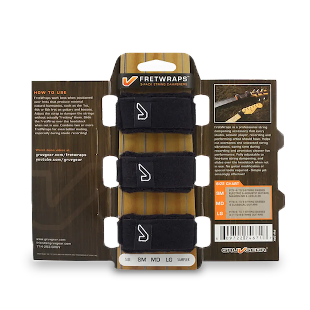 Fretwraps String Muters (3-Pack) 3