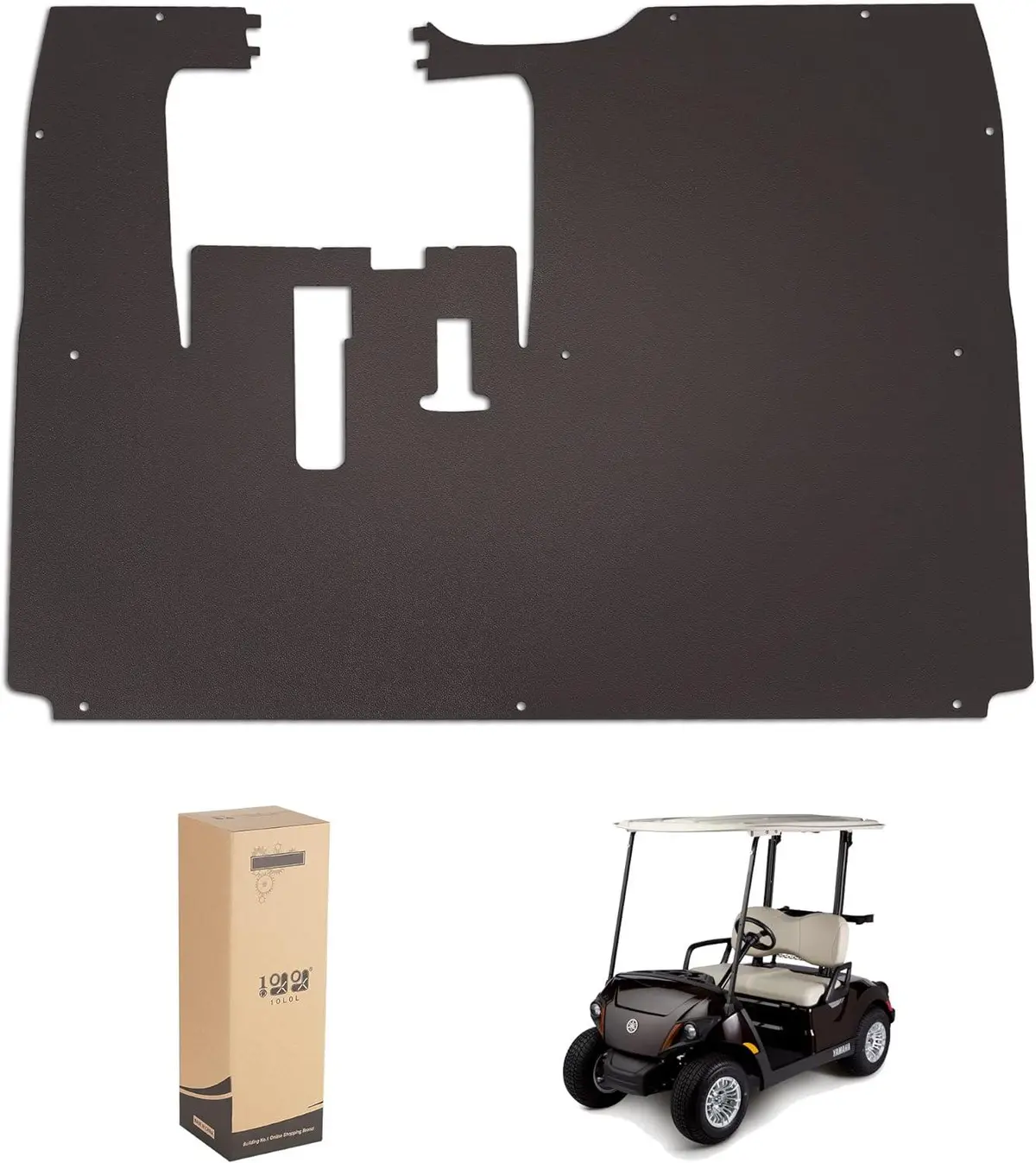 Full Coverage Golf Cart Floor Mats For Yamaha G29 Year 2007-2016 - 10L0l 1