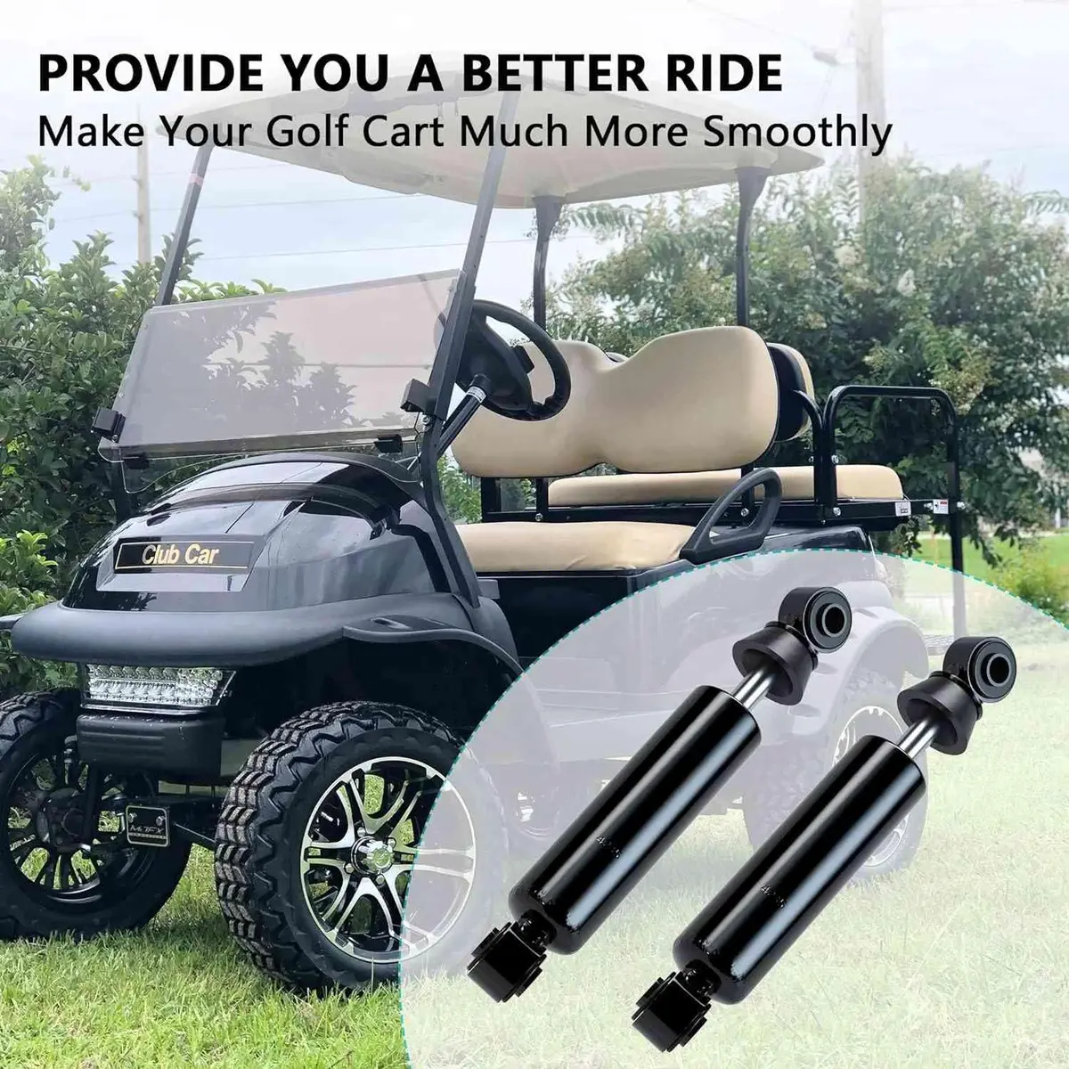 Golf Car Front Shocks For Club Car Ds & Precedent - 10L0l 2