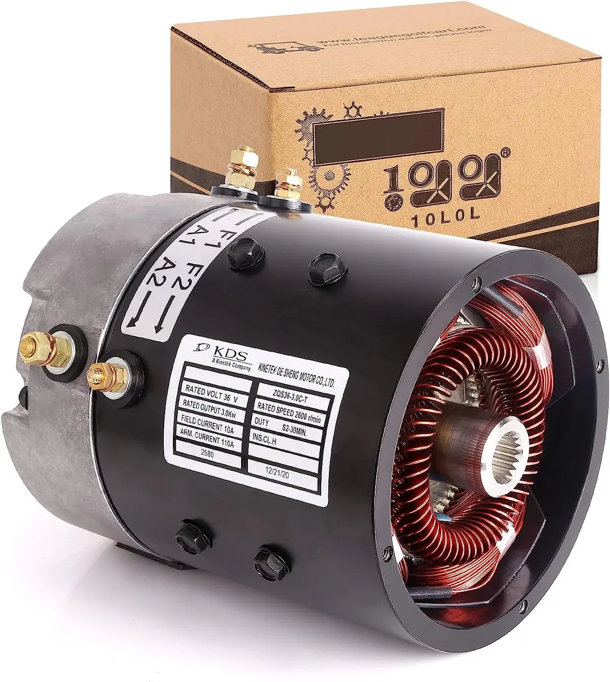 Golf Cart 36 Volt Electric Separately-Excited Motor For Ezgo Txt Pds - 10L0l 1