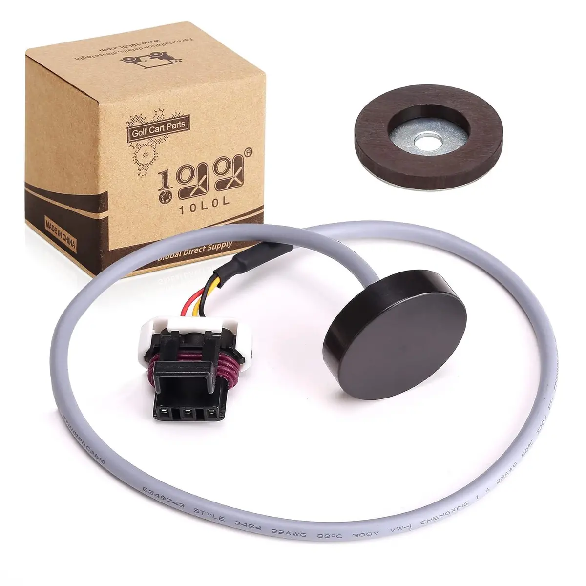 Golf Cart 48V Pds Magnet Speed Sensor Harness For Electric Ezgo Txt Motors - 10L0l 1